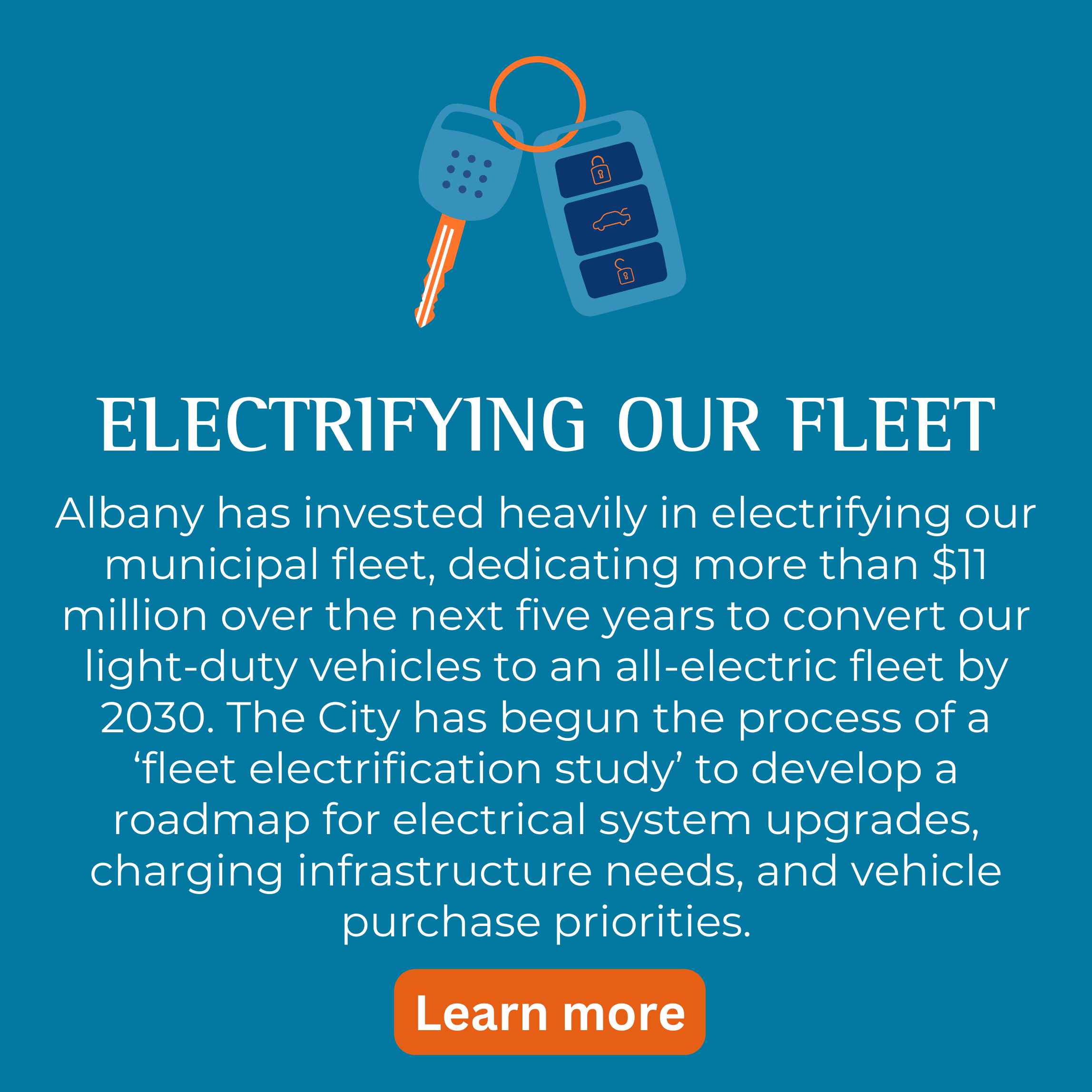 Electric Fleet  Initiatives Icon