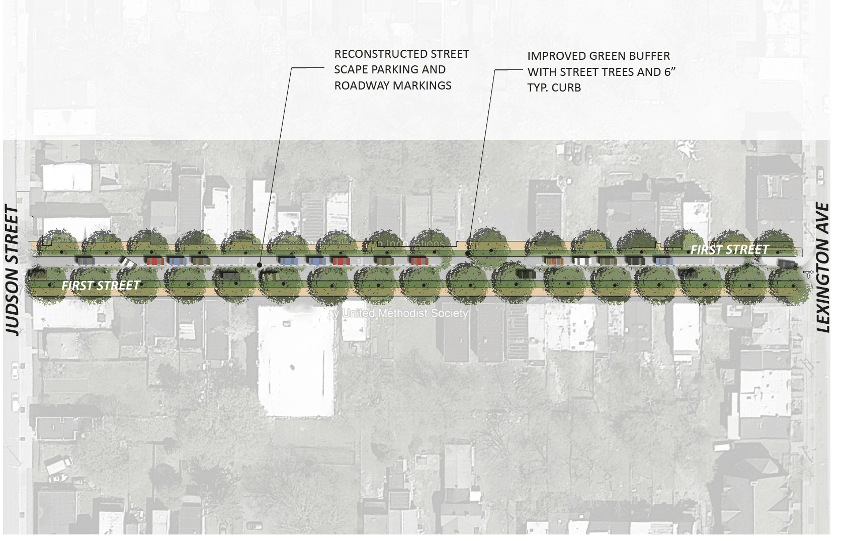 First Street Resconstruction Project Scope