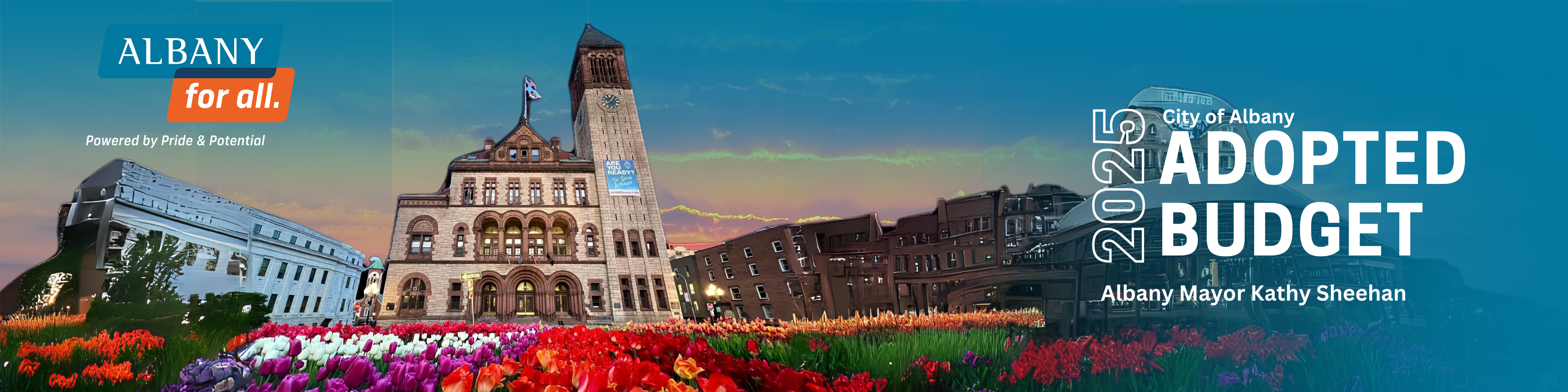 Budget Book 25 Podium Sign 