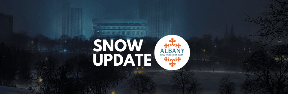 A graphic letting people know there is an important snow update