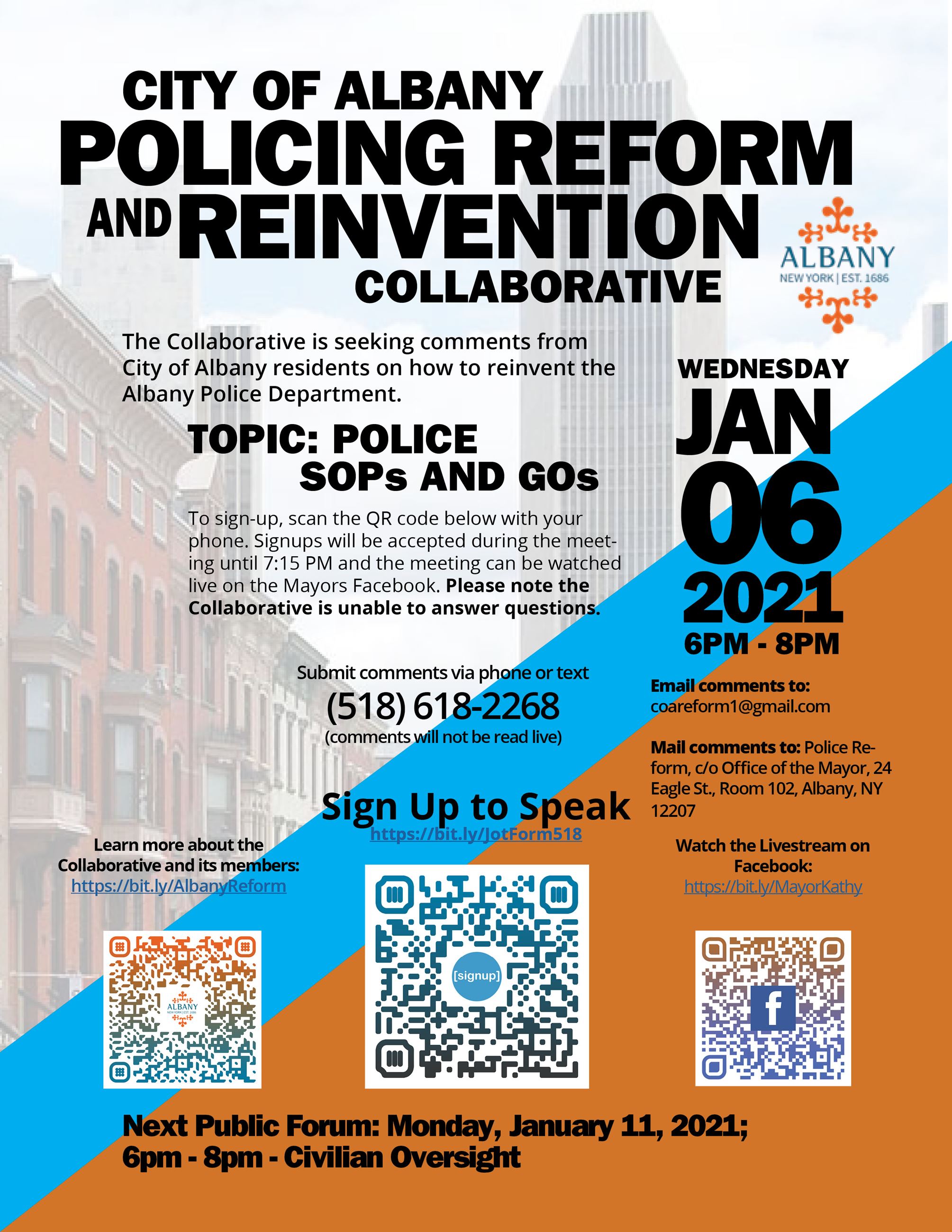Policing Reform Flyer - Jan 6th (JPG)
