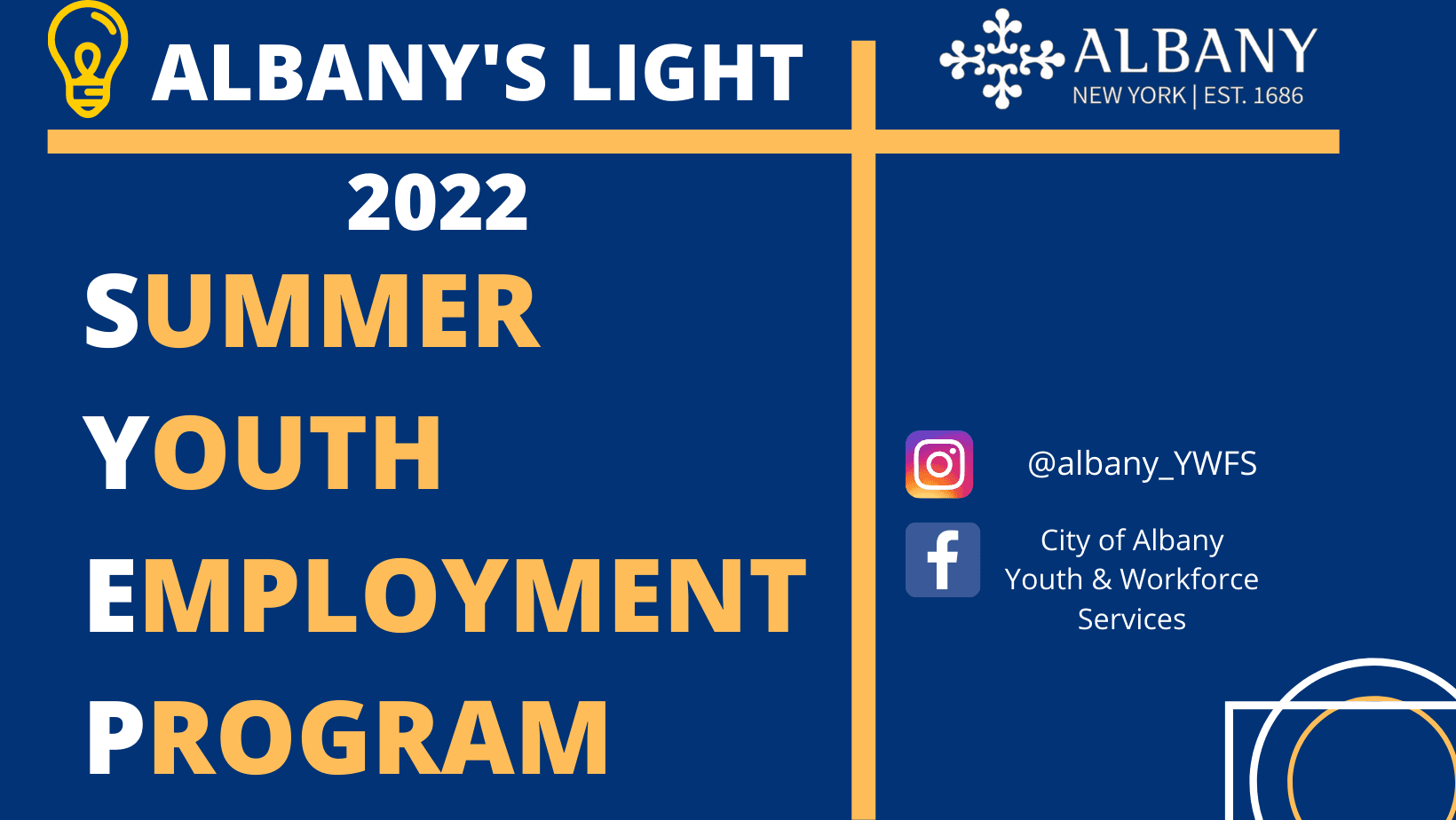 SUMMER YOUTH EMPLOYMENT PROGRAM 2021 banner