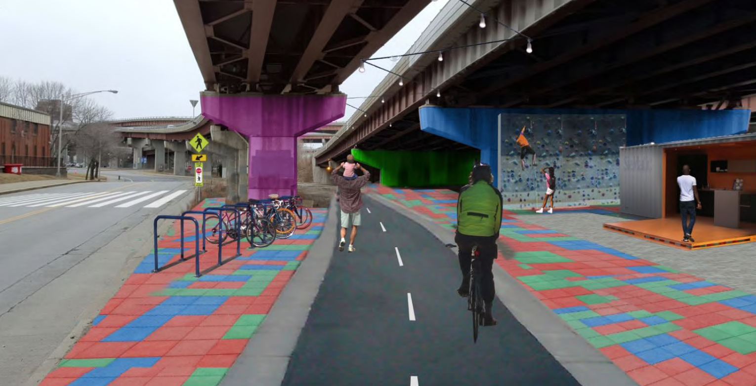 South end connector rendering