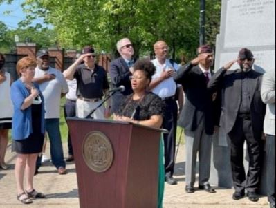 Henry Johnson Salute