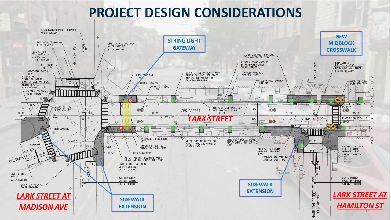 Lark Street (Madison to Hamilton)