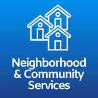 Neighborhoods and Community Services Department Button