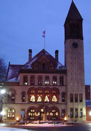 City Hall in Winter