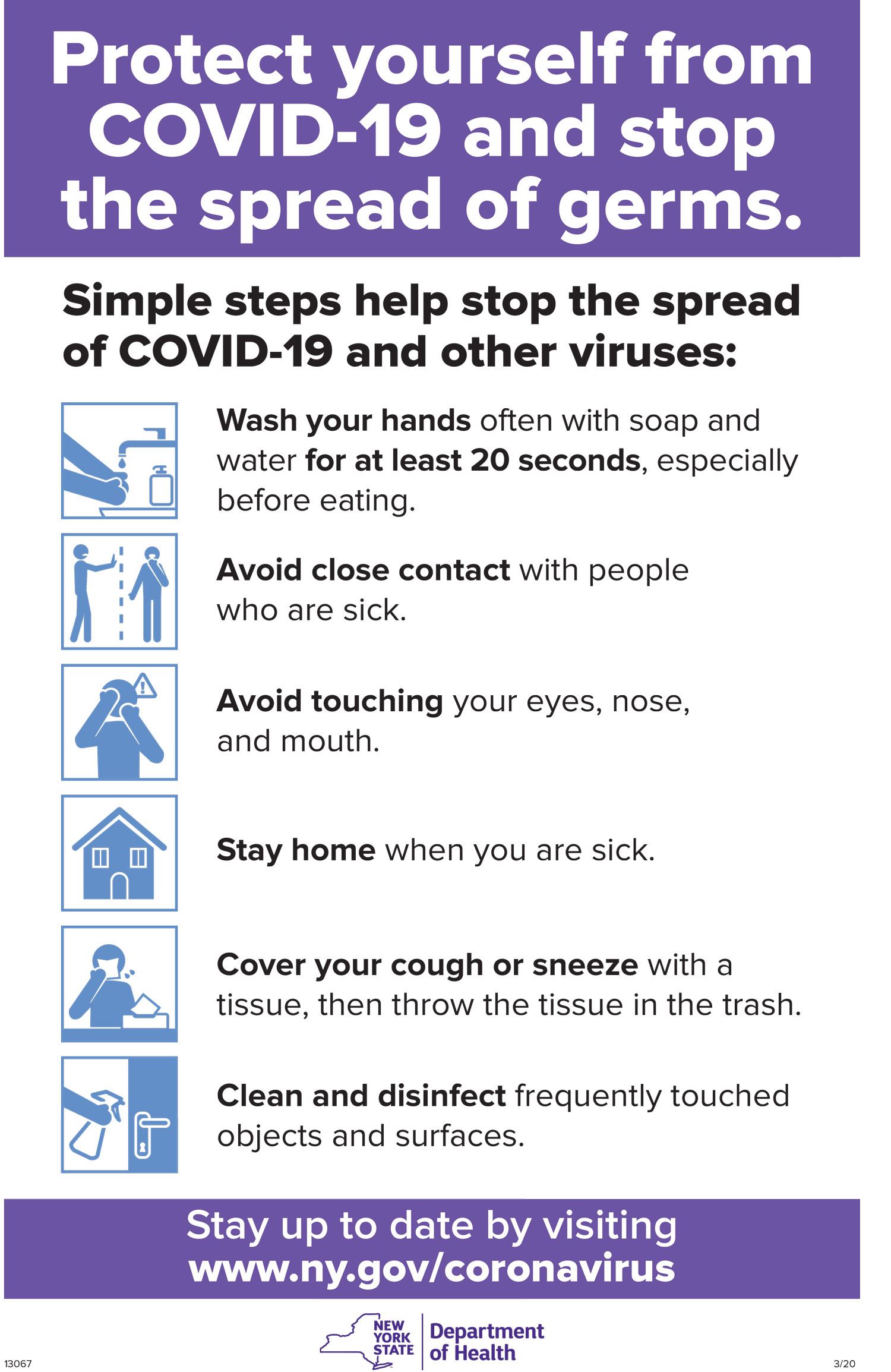 Protect Yourself from COVID-19 and Stop the Spread of Germs